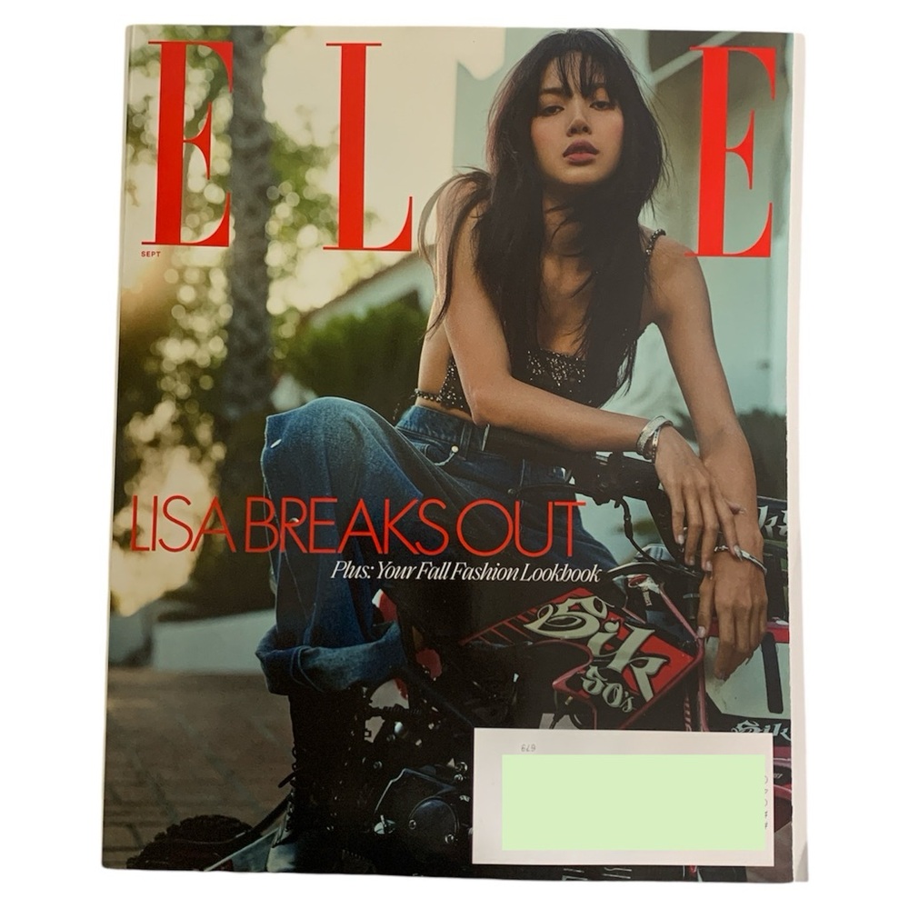 Elle Magazine September 2024 LISA Breaks Out - BLACKPINK Fall Fashion Lookbook